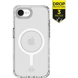 ITSKINS Level 2 HybridMagFrost R iPhone 16e MagSafe Hoesje Hardcase Backcover Shockproof - Zwart