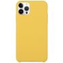 Mobigear Rubber Touch iPhone 15 Pro Siliconen Hoesje Backcover - Geel