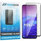 Mobigear Premium TCL 20 5G Glazen Screenprotector - Case Friendly - Zwart