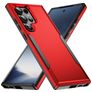 Mobigear Heavy Armor Samsung Galaxy S24 Ultra Hoesje Hardcase Backcover Shockproof - Rood