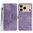 Mobigear Butterfly iPhone 17 Pro Max Hoesje Bookcase Portemonnee - Paars