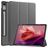 Mobigear Tri-Fold Lenovo Tab P12 Hoes Bookcase - Grijs