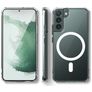 Mobigear Crystal Doorzichtig Samsung Galaxy S24 Plus MagSafe Hoesje Hardcase Backcover Shockproof - Transparant