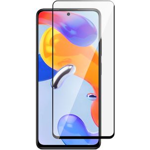 Mobigear Premium Xiaomi Redmi Note 11 Pro 4G Glazen Screenprotector - Case Friendly - Zwart
