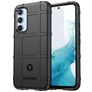 Mobigear Rugged Shield Samsung Galaxy A54 Hoesje Flexibel TPU Backcover Shockproof - Zwart
