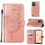 Mobigear Butterfly Realme C31 Hoesje Bookcase Portemonnee - Roségoud