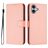Mobigear Urban Wallet iPhone 16 Plus Hoesje Bookcase Portemonnee - Roze