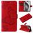 Mobigear Butterfly iPhone 16 Pro Max Hoesje Bookcase Portemonnee - Rood