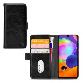 Mobilize Elite Gelly Samsung Galaxy A31 Hoesje Bookcase - Zwart