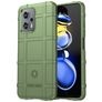 Mobigear Rugged Shield POCO X4 GT Hoesje Flexibel TPU Backcover Shockproof - Groen