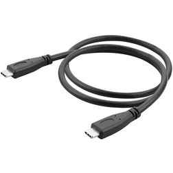 Mobigear Gen 2 USB-C naar USB-C Kabel 1 Meter - Zwart