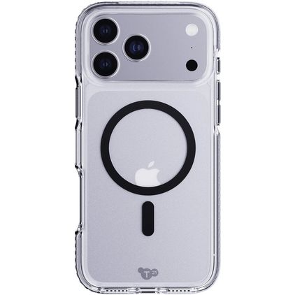 Tech21 EvoCrystal Doorzichtig iPhone 17 Pro Max MagSafe Hoesje Hardcase Backcover - Transparant