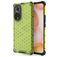 Mobigear Honeycomb HONOR 50 Hoesje Hardcase Backcover Shockproof - Groen