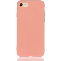 Mobigear Colors iPhone 8 Hoesje Flexibel TPU Backcover - Oranje