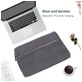 Mobigear Diamond Laptop Sleeve 15 - 16 inch Laptop hoes - Grijs