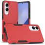 Mobigear Heavy Armor Samsung Galaxy S25 Edge Hoesje Hardcase Backcover Shockproof - Rood