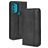 Mobigear Sensation Motorola Moto G71 5G Hoesje Bookcase Portemonnee - Zwart