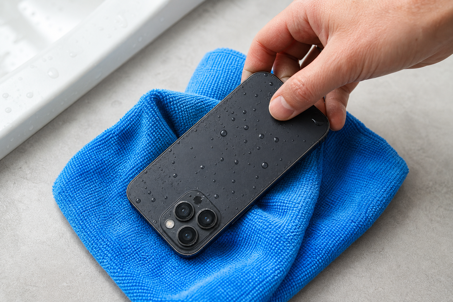 Is je telefoon in water gevallen? Dit moet je direct doen!