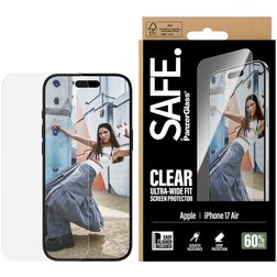 SAFE by PanzerGlass Ultra-Wide-Fit iPhone Air Glazen Screenprotector - Case Friendly + Installatieframe