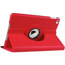 Mobigear DuoStand iPad Mini 4 (2015) Hoes Draaibare Bookcase - Rood