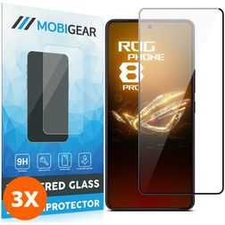 Mobigear Premium ASUS ROG Phone 8 Pro Glazen Screenprotector - Case Friendly (3-Pack)