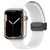 Mobigear Sport Mag Siliconen Apple Watch Bandje Magneetsluiting - 42/41/40/38 mm - Wit