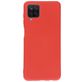 Mobiparts Samsung Galaxy A12 Siliconen Hoesje Backcover - Scarlet Red