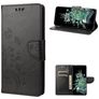 Mobigear Butterfly OnePlus 10T Hoesje Bookcase Portemonnee - Zwart