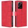 Mobigear Croco POCO X5 Pro Hoesje Bookcase Portemonnee - Rood