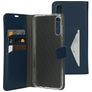 Mobiparts Classic Wallet Samsung Galaxy A70 Hoesje Bookcase Portemonnee - Blauw