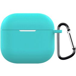 Mobigear Colors Apple AirPods 4 Hoesje Flexibel Siliconen - Groen