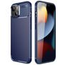 Mobigear Racing iPhone 14 Pro Max Hoesje Flexibel TPU Backcover - Blauw