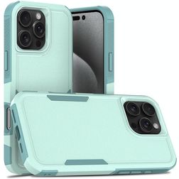 Mobigear Heavy Armor iPhone 16 Pro Max Hoesje Hardcase Backcover Shockproof - Groen