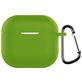 Mobigear Colors Apple AirPods 4 Hoesje Flexibel Siliconen - Groen