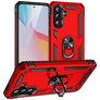 Mobigear Armor ring Samsung Galaxy A36 Hoesje Hardcase Backcover Shockproof met Ringhouder - Rood