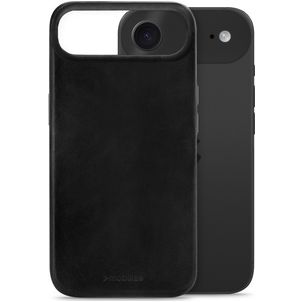 Mobilize Premium iPhone Air MagSafe Hoesje Echt Leer Backcover - Zwart