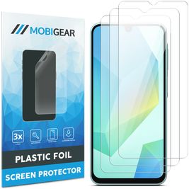 Mobigear Samsung Galaxy A17 Screenprotector Folie - Case Friendly (3-Pack)