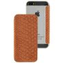 Mobilize Slim Gelly iPhone 5 Hoesje Bookcase - Snake Apricot