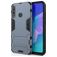 Mobigear Armor Stand Huawei P40 Lite E Hoesje Hardcase Backcover Shockproof met Standaard - Blauw