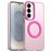 Mobigear Shockproof Samsung Galaxy S26 MagSafe Hoesje Hardcase Backcover - Rood