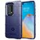 Mobigear Rugged Shield Huawei P40 Pro Plus Hoesje Flexibel TPU Backcover Shockproof - Blauw