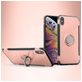 Mobigear Armor Ring iPhone XS Max Hoesje Hardcase Backcover Shockproof met Ringhouder - Roségoud