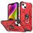 Mobigear Armor Ring iPhone 14 Plus Hoesje Hardcase Backcover Shockproof met Ringhouder - Rood