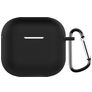 Mobigear Colors Apple AirPods 4 Hoesje Flexibel Siliconen - Zwart