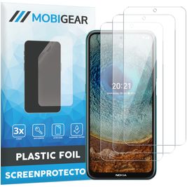 Mobigear Nokia X10 Screenprotector Folie - Case Friendly (3-Pack)