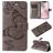 Mobigear Butterfly iPhone 16e Hoesje Bookcase Portemonnee - Grijs