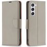 Mobigear Excellent Samsung Galaxy S23 Hoesje Bookcase Portemonnee - Grijs