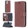 Mobigear Wallet iPhone 12 Pro Hoesje Bookcase Portemonnee - Bruin