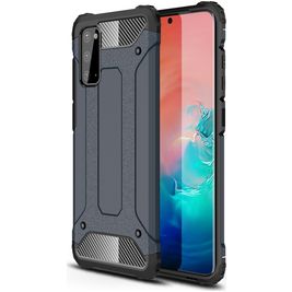 Mobigear Outdoor Samsung Galaxy S20 Hoesje Hardcase Backcover Shockproof - Marineblauw