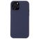 Mobigear Rubber Touch iPhone 13 Mini Siliconen Hoesje Backcover - Donkerblauw